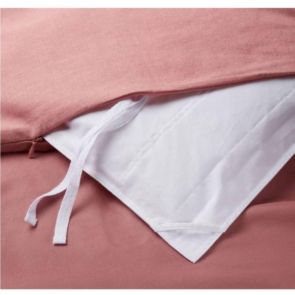 Casaluna Heavyweight Linen Blend Duvet Cover Set Full/Queen - Picture 2 of 5